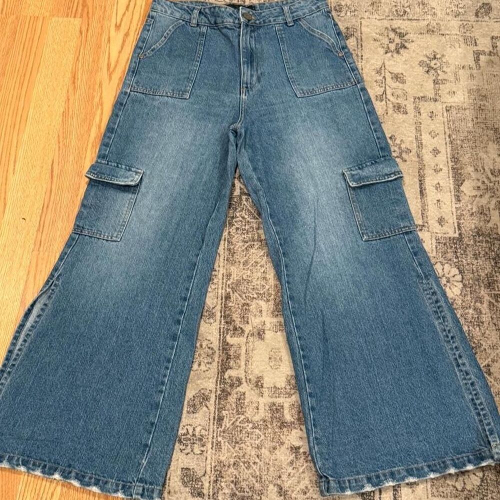 Big-john Women's Blue and Navy Jeans